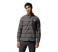 Columbia PFG Uncharted Over Shirt PFG Uncharted Over Shirt para Hombre, Shark Twilights Stripe, M