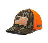 Columbia PHG Camo-Gorra Malla, Alta Tapa, Mossy Oak Bottomland, Bandera del Juego Blaze, G-XL Unisex Adulto