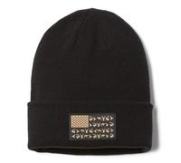 Columbia PHG Game Flag Cuffed Beanie Boina, Negro, Talla única Unisex Adulto