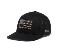 Columbia Gorra de Malla con Bandera de Juego PHG, Negro, S-M Unisex Adulto