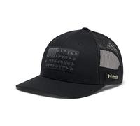 Columbia PHG Game Flag Mesh Snap Back - Alta Gorra, Negro, Talla única Unisex Adulto