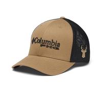 Columbia PHG Logo Mesh Ball Cap Tapa, Lino, Negro, L/XL Unisex Adulto