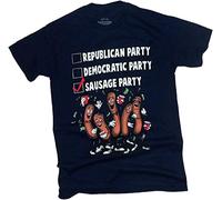 Columbia Pictures Sausage Party Election Ballot Adult T Tshirts Camisetas y Tops (Medium)