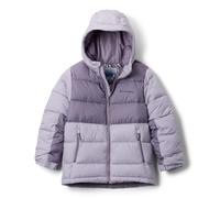 Columbia Pike Lake 2 - Chaqueta con capucha unisex para jóvenes, chaqueta acolchada con capucha, perla lavanda, morado pizarra, talla XXS