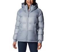 Columbia Pike Lake 2 Hooded Insulated Jacket, Chaqueta Acolchada Con Capucha para Mujer, Tradewinds Grey, Talla M