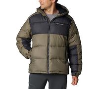 Columbia - Ropa de senderismo - Pike Lake™ II Hooded Jacket Stone Green Shark - Caqui Caqui L