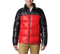 Columbia Pike Lake Jacket, Chaqueta Acolchada para Hombre, Mountain Red Shine/Shark, Talla XL