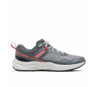 Columbia Plateau Zapatillas De Senderismo Y Trekking para Hombre, Gris (Monument x Red Quartz), 43 EU
