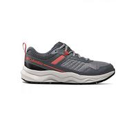 Columbia Plateau Zapatillas De Senderismo Y Trekking para Hombre, Gris (Monument x Red Quartz), 44 EU