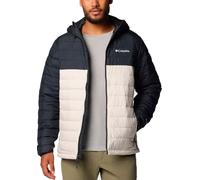 Columbia - Plumíferos esquí - Powder Lite II Hooded Jacket Dark Stone Black - Talla L - Negro Negro L