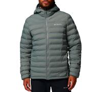 Columbia - Plumíferos esquí - Terwilliger Trail Heat Seal Hooded Jacket Sedona Sage de Nylon - Talla M - Gris Gris M