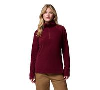 Columbia Forro polar con media cremallera Glacial™ IV Ultraligero Mujer Rojo Talla S