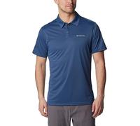 Columbia Polo de Senderismo para Hombre, Dark Mountain, Large