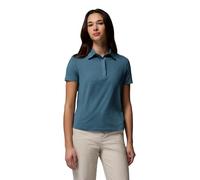 Columbia Polo Parsons Point para Mujer, Camiseta Polo Everblue Heather, S