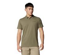 Columbia Tech Trail Utility Polo men's stone green L