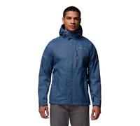 Columbia Pouring Adventure 3 - Chaqueta impermeable para hombre, color montaña oscura, talla M