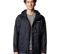 Columbia Pouring Adventure 3 Jacket, Chaqueta impermeable para la lluvia Hombre, Black, S
