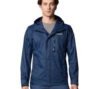 Columbia Pouring Adventure 3 Jacket, Chaqueta impermeable para la lluvia Hombre, Collegiate Navy, XL