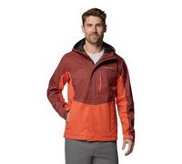 Columbia Pouring Adventure 3 Jacket, Chaqueta impermeable para la lluvia Hombre, Especia/Toscana, XL