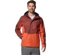 Columbia Pouring Adventure 3 Jacket, Chaqueta impermeable para la lluvia Hombre, Especia/Toscana, M