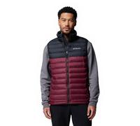 Columbia Powder Lite 2 Vest, Chaleco Acolchado Hombre, vino rico, negro, M