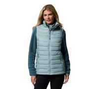 Columbia Powder Lite 2 Vest, Chaleco Acolchado Mujer, Azul aplastado, L