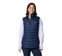 Columbia Powder Lite 2 Vest, Chaleco Acolchado Mujer, Collegiate Navy, M