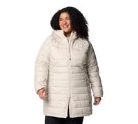 Columbia Powder Lite II Chaqueta de Largo Medio, Forro Reflectante, Tejido Resistente al Agua, Bolsillo Interior Seguro, Bolsillos de Mano con Cremallera, Cremallera Frontal Central de 2 Vías - Mujer