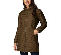 Columbia Powder Lite Mid Jacket Chaqueta, Olive Green, S Mujer