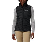 COLUMBIA Mujeres Chaleco deportivo 'POWDER LITE' negro / blanco, Talla S, 7059874