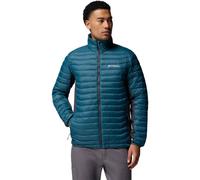 COLUMBIA Powder Pass Hybrid Jacket - Hombre - Azul - talla S- modelo 2026