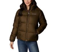 Columbia Puffect Jacket, Chaqueta Acolchada para Mujer, Olive Green, Talla XL