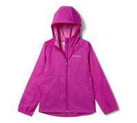 Columbia Rain-zilla chamarra Chaqueta impermeable para Niñas, Ciruela brillante, 2XS