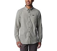 Columbia Rapid Rivers II - Camisa de Manga Larga para Hombre, Color Verde Piedra, Talla XXL