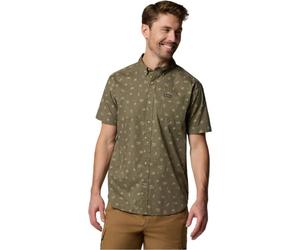 COLUMBIA Rapid Rivers Printed Short Sleeve Shirt - Hombre - Verde - talla M- modelo 2025