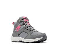 Columbia Re-Peak Mid Botas Montaña De Senderismo Y Trekking para Mujer, Gris (Ti Grey Steel x Wild Geranium), 39 EU
