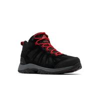 Columbia Redmond 3 Mid WP, Botas montaña de senderismo y trekking, Hombre, Black Mountain Red, 43 EU