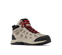 Columbia Redmond 3 Mid WP, Botas montaña de senderismo y trekking, Hombre, Kettle Black, 44 EU