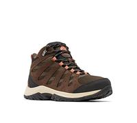 Columbia Redmond 3 Mid WP, Botas Montaña De Senderismo Y Trekking, Mujer, Marrón (Cordovan/Dark Coral 2023), 36.5 EU