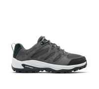 Columbia Redmond 4 Breve - Zapatos de Senderismo y Senderismo de Talle bajo para Mujer, Color Gris Oscuro/Gris Hielo, Talla 4