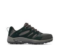 Columbia Redmond IV Low Waterproof, Botas Senderismo de Altura Media Hombre, Black, Mountain Red, 42.5 EU
