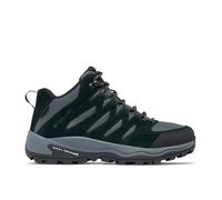 Columbia Redmond IV Mid Waterproof, Botas Senderismo de Altura Media Mujer, Black, Citron Haze, 39.5 EU