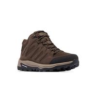 Columbia - Zapatillas de senderismo Hombre - Redmond IV Mid Waterproof Cordovan Tangy Orange de Cuero - Talla 42,5 - Marrón Marrón 42.5