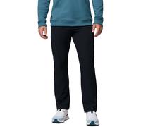 Columbia Roc Tech Pantalones con 5 Bolsillos, Parte Inferior de Tela, Repelencia Audaz, Comodidad Elástica, Presilla Para Cinturón De Aventura, Bolsillo Seguro, Acentos Reflectantes - Hombre