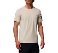 Columbia - Ropa de senderismo - Diamond Peak Pro Short Sleeve Dark Stone - Talla L - Beige Beige L