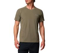 Columbia - Ropa de senderismo - Diamond Peak Pro Short Sleeve Stone Green - Talla S - Verde Verde S