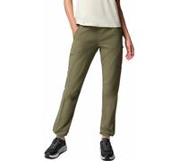 Columbia Women's Leslie Falls Pull-On Pant, Hiking Trousers, Stone Green, L/R
