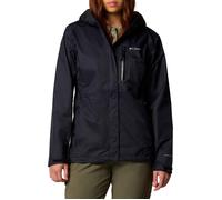 Columbia Pouring Adventure 3 Jacket, Chaqueta impermeable para la lluvia Mujer, Black Old, L