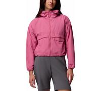 Columbia - Ropa de senderismo mujer - Spire Valley Cropped Windbreaker Rosette para Mujer de Softshell - Talla M - Rosa Rosa M