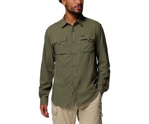 Columbia - Ropa de senderismo - Silver Ridge Utility II LS Shirt Stone Green - Talla XL - Verde Verde XL